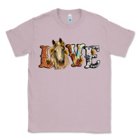 Lilac love horse sunflower Classic Tee - RanaPortraitStore
