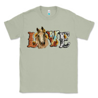 Matcha love horse sunflower Classic Tee - RanaPortraitStore