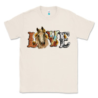 Natural love horse sunflower Classic Tee - RanaPortraitStore