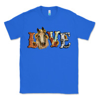 True Royal love horse sunflower Classic Tee - RanaPortraitStore