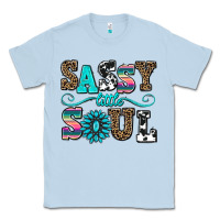 Dusty Blue sassy little soul Classic Tee - AdoDesignShop