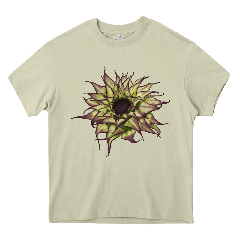 Sun   Fill Purple Sunflower Heavy Core Tee by LillyAllenDesigns | Teevron