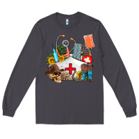 Smoke nurse  summer Long Sleeve Tee - AdoDesignShop
