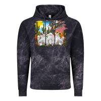 Cloud Black easter farm with bunnies Vintage Hoodie - RanaPortraitStore