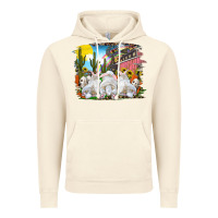 Vintage Artic easter farm with bunnies Vintage Hoodie - RanaPortraitStore