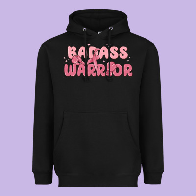 Badass Warrior Heavyweight Hoodie Designed By Maliassmallbusiness