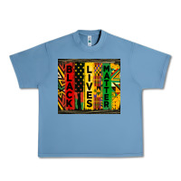 Pebble Blue black lives matter tumbler Urban Heavy Tee - HRA Design Shop