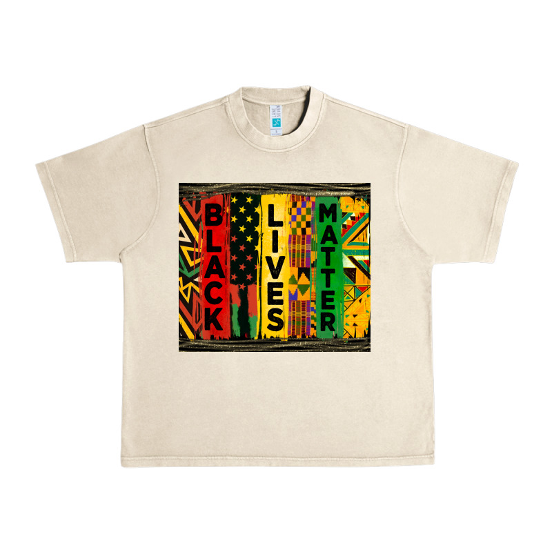 Black Lives Matter Tumbler Urban Heavy Tee by HRA Design Shop | Teevron