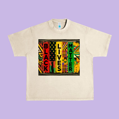 Black Lives Matter Tumbler Urban Heavy Tee Designed By Hra Design Shop