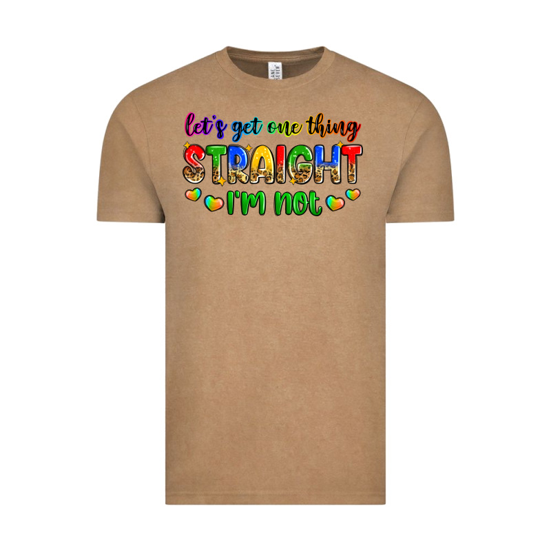 Let's Get One Thing Straight I'm Not Vintage Tee by Zillion Design Studio | Teevron