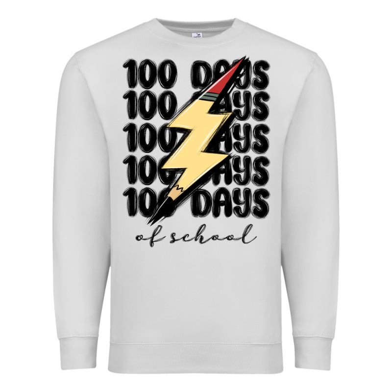 100 Days Of School Premium Sweatshirt by MaliasSmallBusiness | Teevron