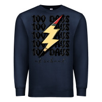 Navy 100 days of school Premium Sweatshirt - MaliasSmallBusiness
