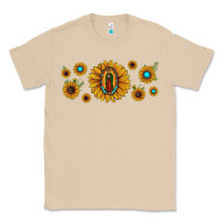 Mushroom sunflower lady of guadalupe Classic Tee - JahusDesignShop