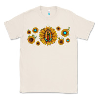 Natural sunflower lady of guadalupe Classic Tee - JahusDesignShop