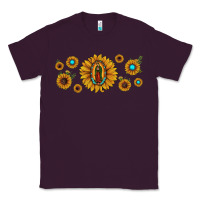 Plum sunflower lady of guadalupe Classic Tee - JahusDesignShop
