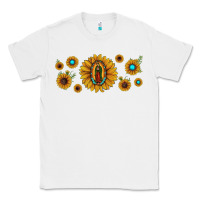 White sunflower lady of guadalupe Classic Tee - JahusDesignShop