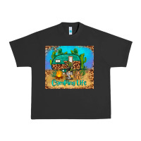 Pigment Black camping life tumbler Urban Heavy Tee - BarkalooDesign