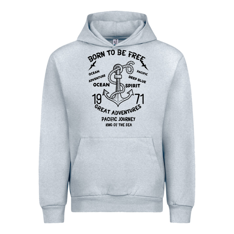 Born To Be Free Sea Urban Hoodie by Bettercallsaul | Teevron