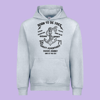 Born To Be Free Sea Urban Hoodie Designed By Bettercallsaul