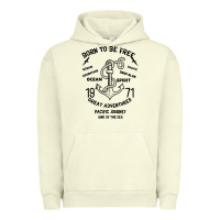 Pigment Pistachio Born To Be Free Sea Urban Hoodie - Bettercallsaul