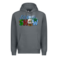 Rock let it snow Premium Hoodie - BundleAndBundleShop