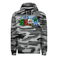 Slate Camo let it snow Premium Hoodie - BundleAndBundleShop