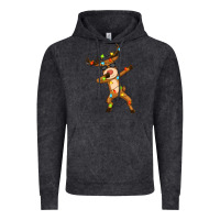 Vintage Black dabbing deer Vintage Hoodie - Zillion Design Studio