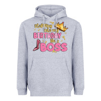 Heather Grey birthday boss Heavyweight Hoodie - MaliasSmallBusiness