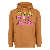 Meerkat birthday boss Heavyweight Hoodie - MaliasSmallBusiness