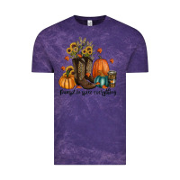 Cloud Purple pumpkin spice everything Vintage Tee - RanaPortraitStore