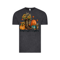 Vintage Black pumpkin spice everything Vintage Tee - RanaPortraitStore