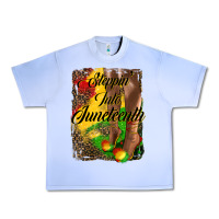 Grape Ice steppin'  into juneteenth Urban Heavy Tee - HRA Design Shop
