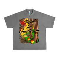 Tornado steppin'  into juneteenth Urban Heavy Tee - HRA Design Shop