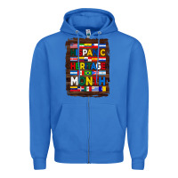 True Royal hispanic haritage month flags with background Zipper Hoodie - BundleAndBundleShop