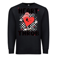 Black heart throb Premium Sweatshirt - MaliasSmallBusiness