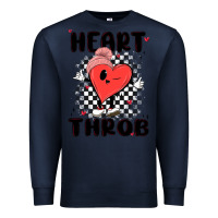Navy heart throb Premium Sweatshirt - MaliasSmallBusiness