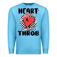 Ocean Blue heart throb Premium Sweatshirt - MaliasSmallBusiness