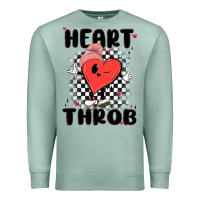 Seafoam heart throb Premium Sweatshirt - MaliasSmallBusiness