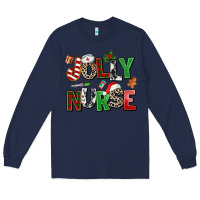 Navy jolly nurse Long Sleeve Tee - AdoDesignShop