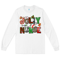 White jolly nurse Long Sleeve Tee - AdoDesignShop