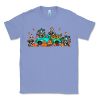 Colony Blue fall cactus pumpkin truck Classic Tee - JahusDesignShop