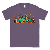 Lavender fall cactus pumpkin truck Classic Tee - JahusDesignShop