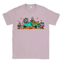 Lilac fall cactus pumpkin truck Classic Tee - JahusDesignShop