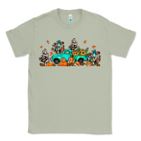 Matcha fall cactus pumpkin truck Classic Tee - JahusDesignShop