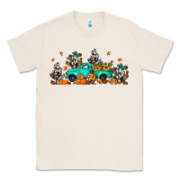 Natural fall cactus pumpkin truck Classic Tee - JahusDesignShop