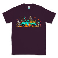 Plum fall cactus pumpkin truck Classic Tee - JahusDesignShop