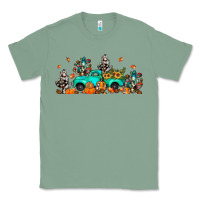 Sage fall cactus pumpkin truck Classic Tee - JahusDesignShop