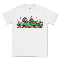 White fall cactus pumpkin truck Classic Tee - JahusDesignShop