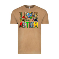 Vintage Camel i love someone with autism Vintage Tee - Zillion Design Studio