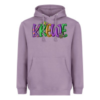 Lavender mardi gras krewe Heavyweight Hoodie - MaliasSmallBusiness